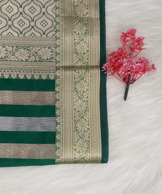 Stripe Tussar Saree | SSST477