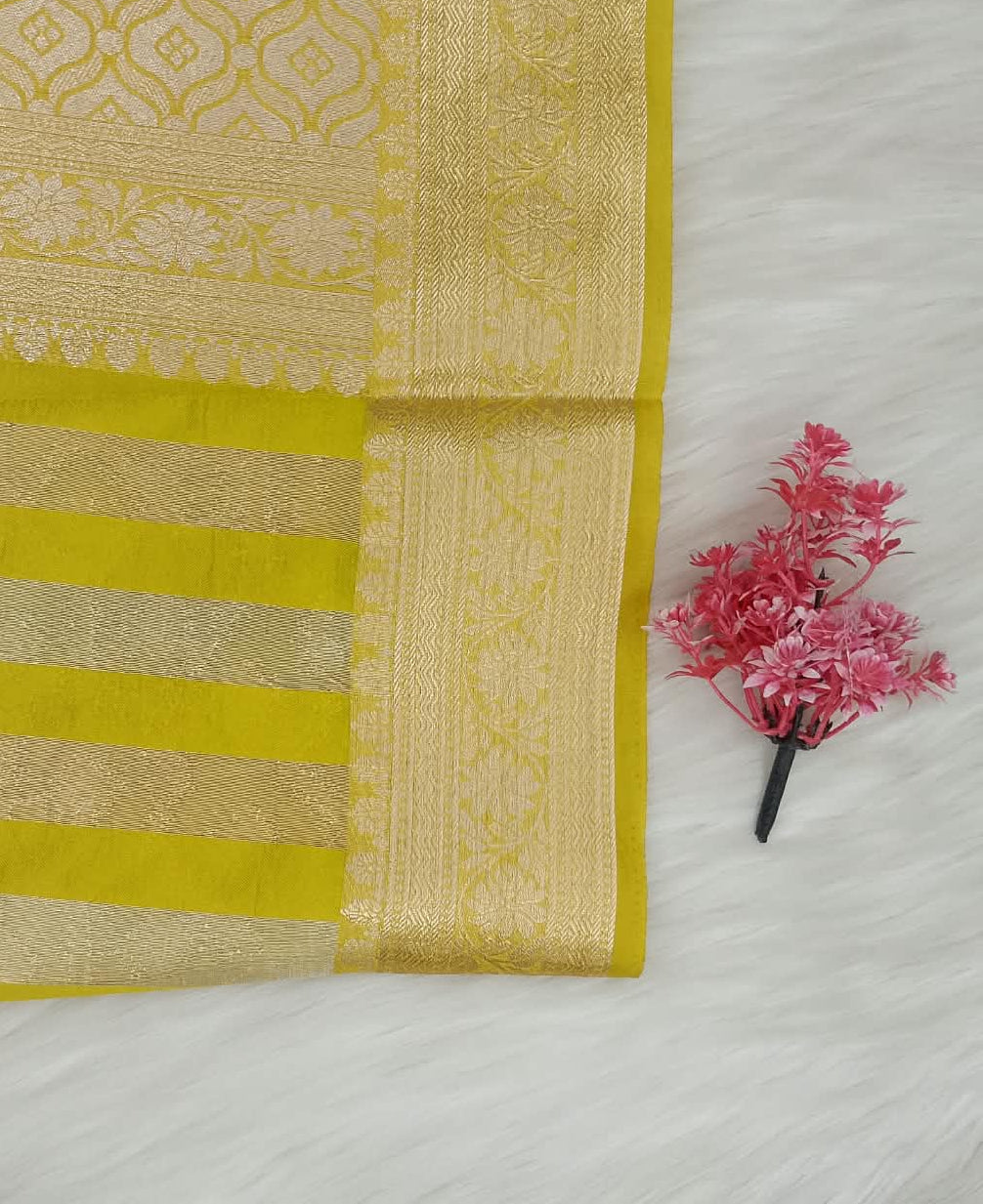 Stripe Tussar Saree | SSST477