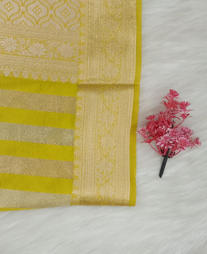 Stripe Tussar Saree | SSST477
