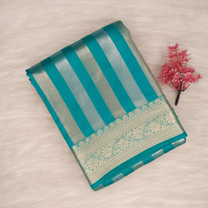 Stripe Tussar Saree | SSST477