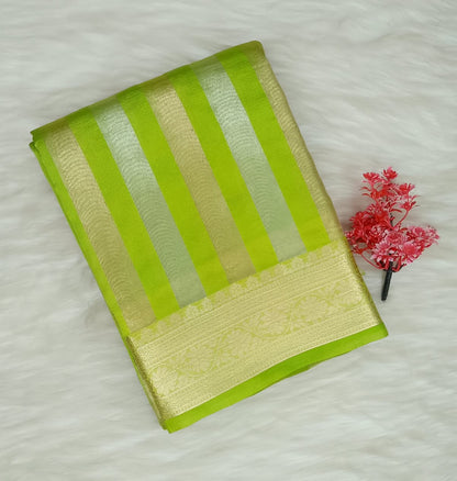 Stripe Tussar Saree | SSST477