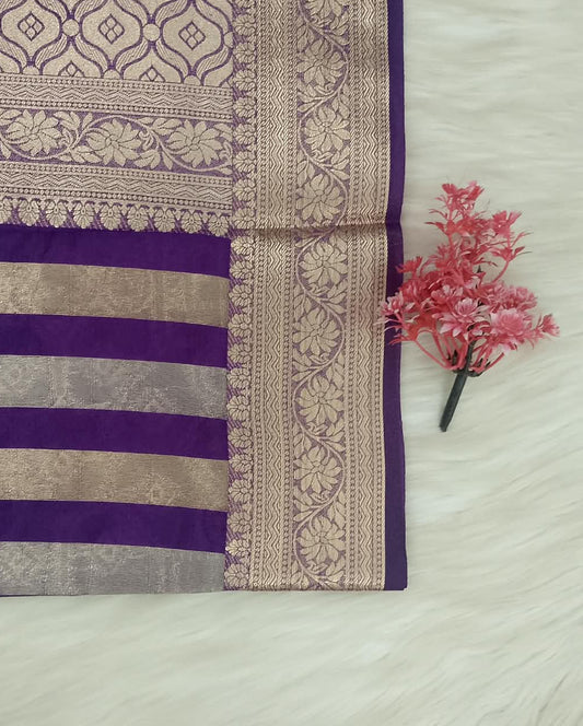 Stripe Tussar Saree | SSST477