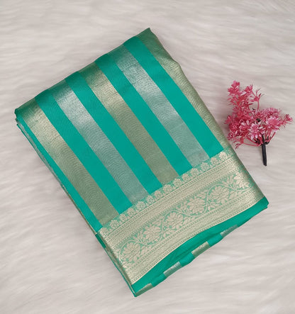 Stripe Tussar Saree | SSST477
