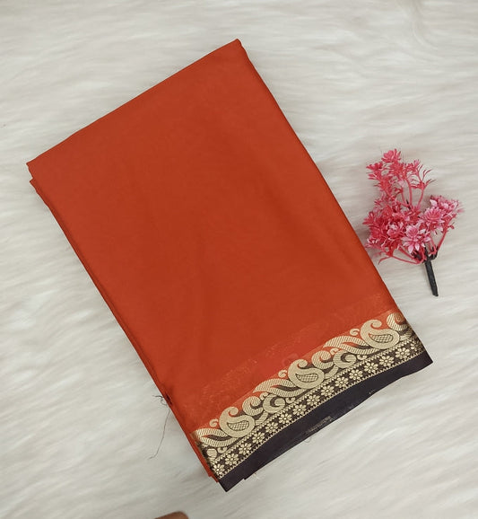 Mysore Crepe Saree | SSMC481