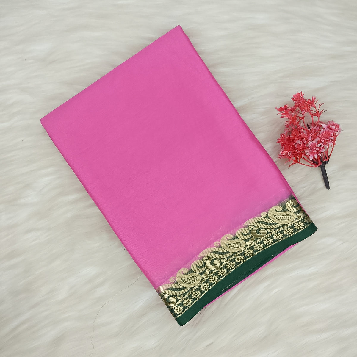 Mysore Crepe Saree | SSMC481