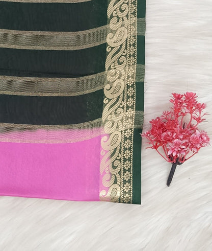 Mysore Crepe Saree | SSMC481