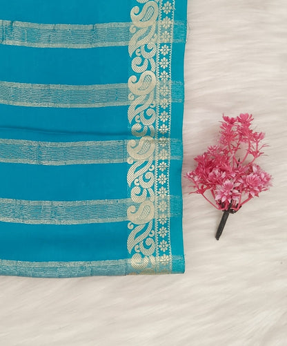 Mysore Crepe Saree | SSMC481