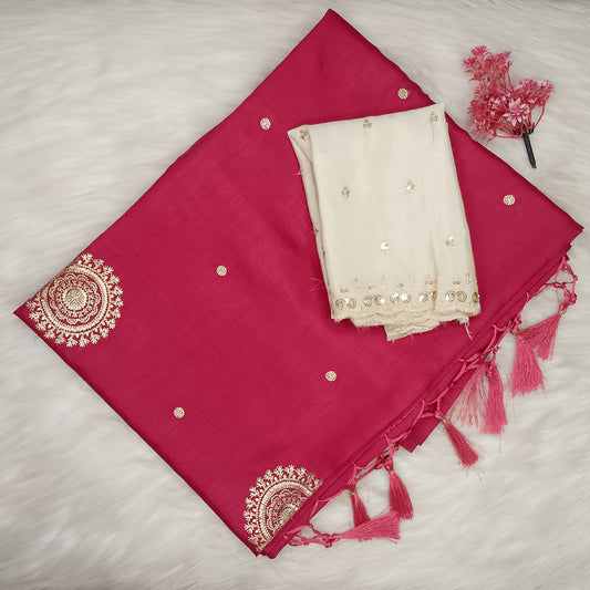 Rayon Silk Office Saree | SSRO483