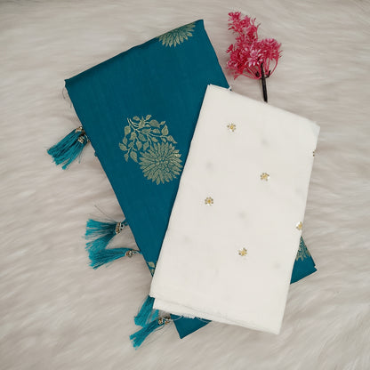 Georgette Vichithr Saree | SSGV482