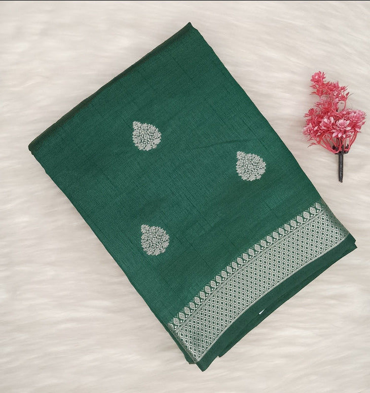 Semi Tussar Saree | SSST485