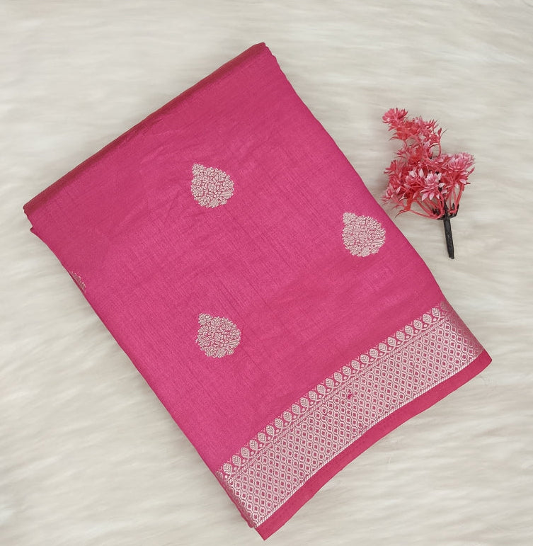 Semi Tussar Saree | SSST485