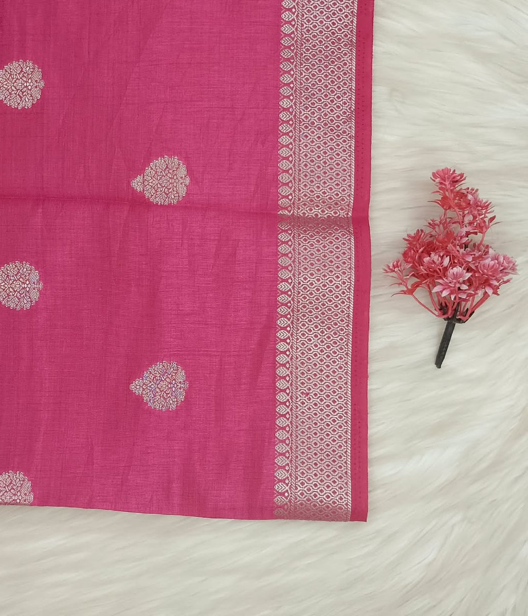 Semi Tussar Saree | SSST485