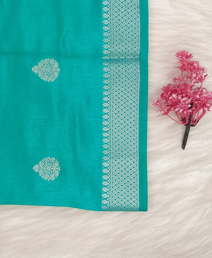 Semi Tussar Saree | SSST485