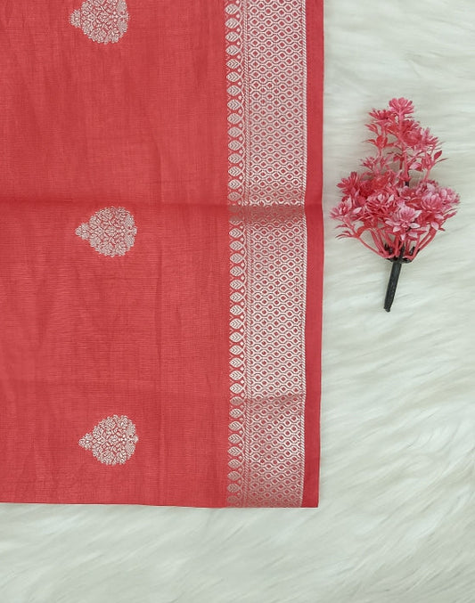 Semi Tussar Saree | SSST485