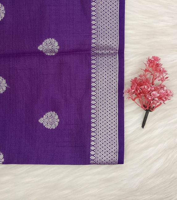 Semi Tussar Saree | SSST485