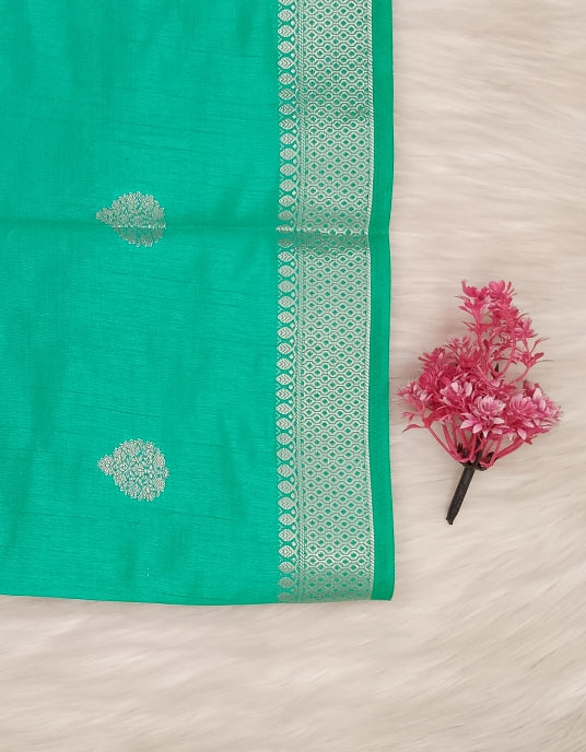 Semi Tussar Saree | SSST485