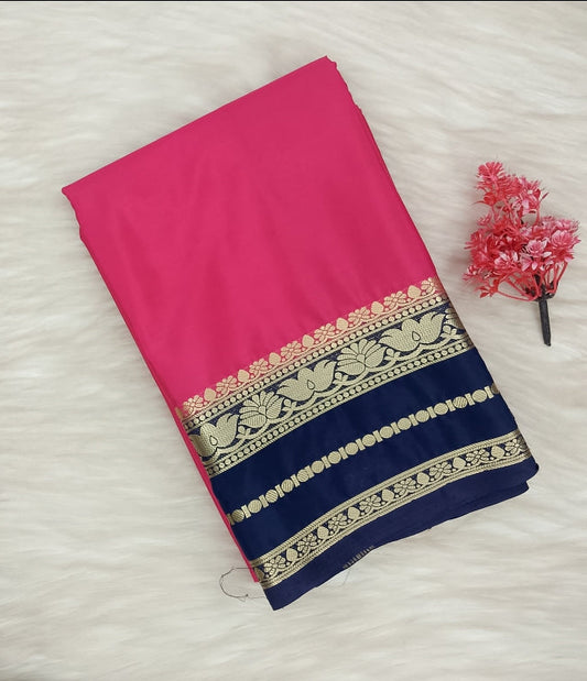 Crepe Silk Saree | SSCS486