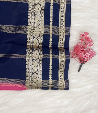 Crepe Silk Saree | SSCS486