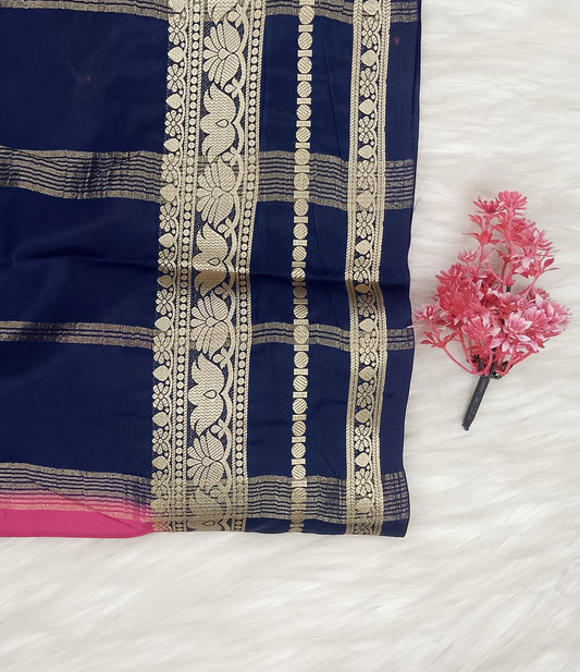 Crepe Silk Saree | SSCS486