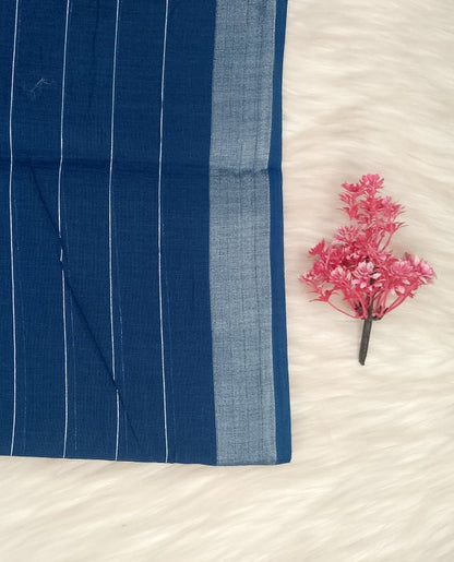 Linen Cotton Saree | SSLC490