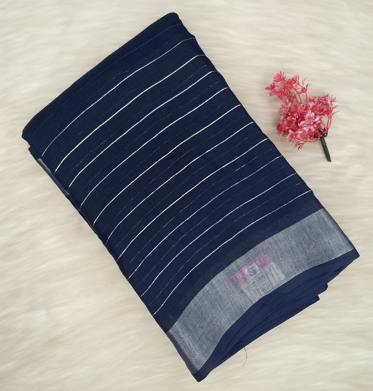 Linen Cotton Saree | SSLC490