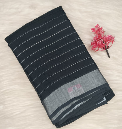 Linen Cotton Saree | SSLC490