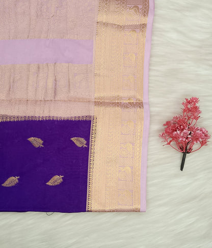 Mysore Crepe Silk Saree | SSMC491