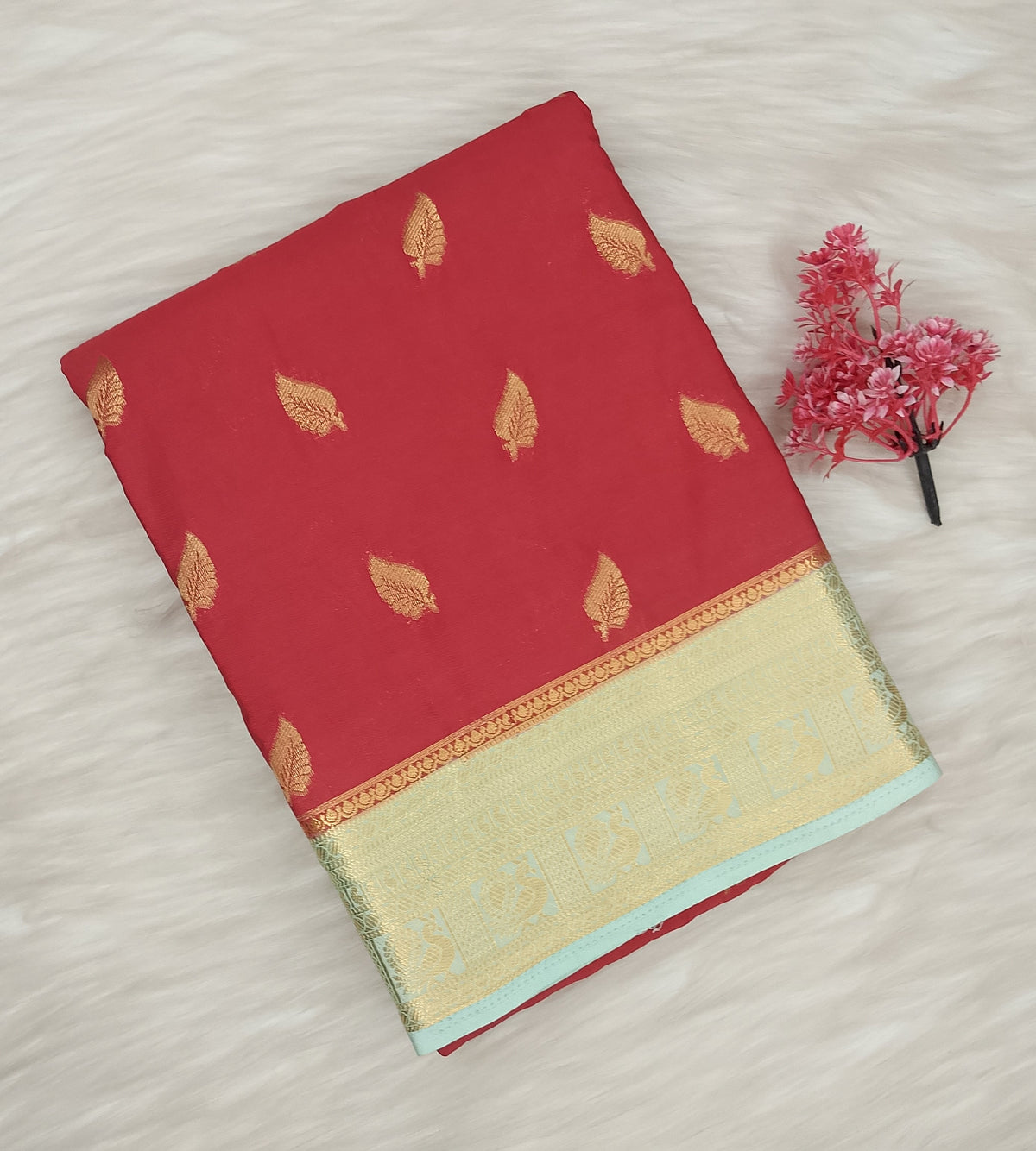 Mysore Crepe Silk Saree | SSMC491