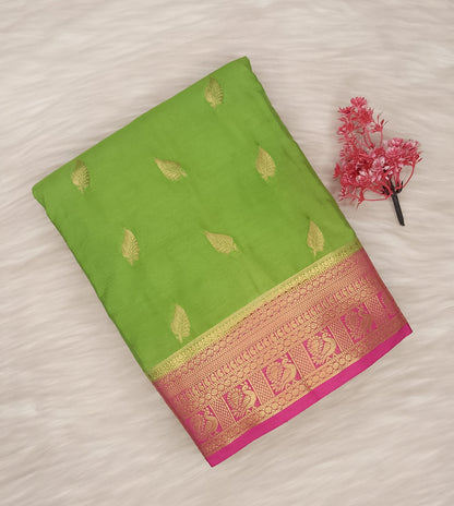 Mysore Crepe Silk Saree | SSMC491