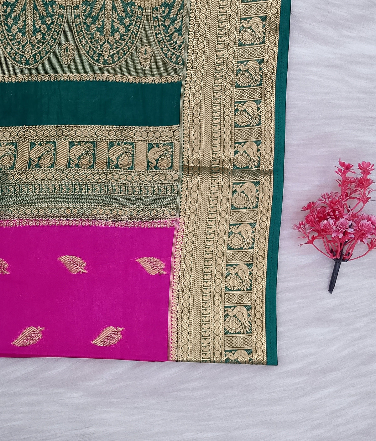 Mysore Crepe Silk Saree | SSMC491
