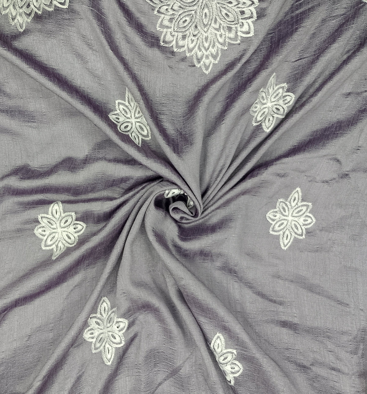 Chikankari Schiffl Saree | SSCS492