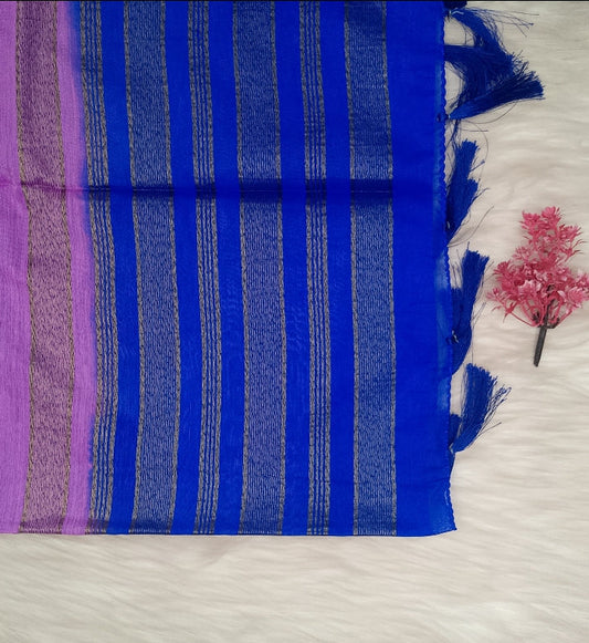 Linen Cotton Silk Saree | SSLC493