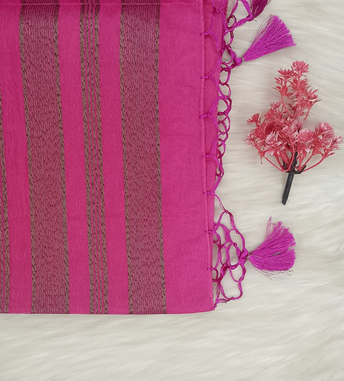 Linen Cotton Silk Saree | SSLC493