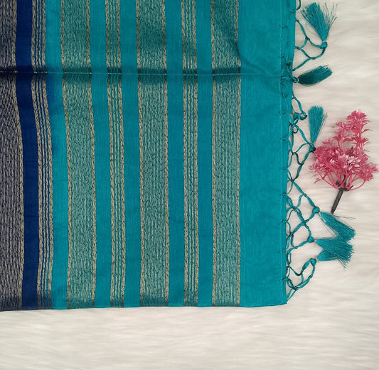 Linen Cotton Silk Saree | SSLC493