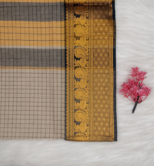 Kalyani Cotton Checks Saree | SSKC495