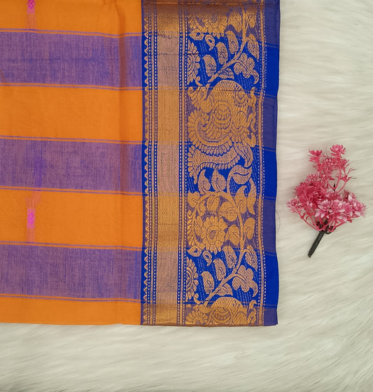 Kalyani Cotton Checks Saree | SSKC495
