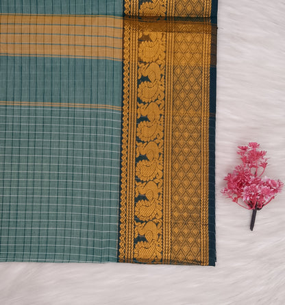 Kalyani Cotton Checks Saree | SSKC495