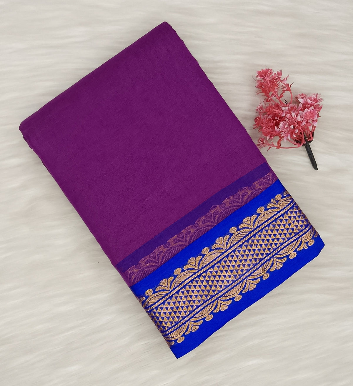 Pet Cotton Saree | SSPC496