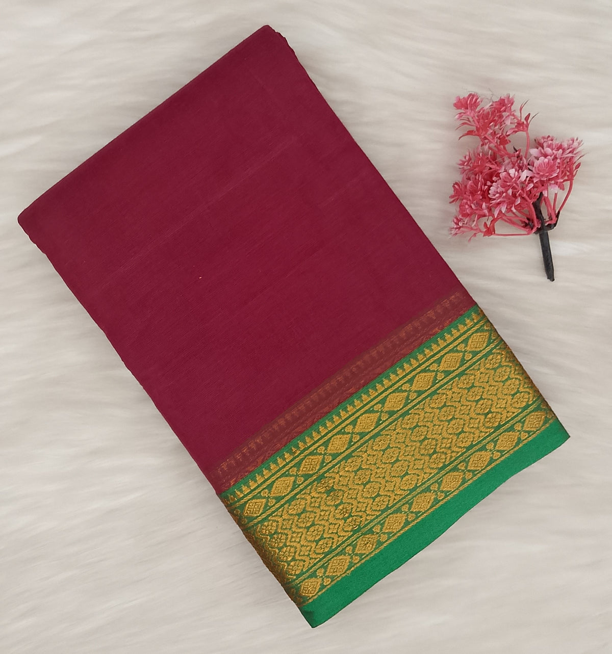 Pet Cotton Saree | SSPC496