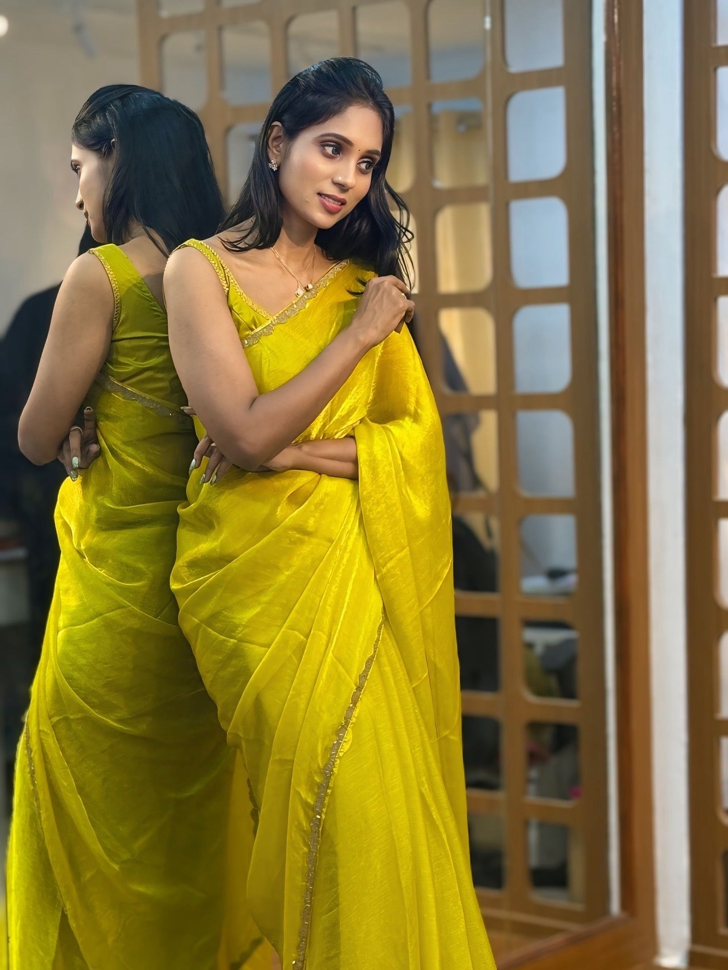 Space Silk Saree | SSSS283