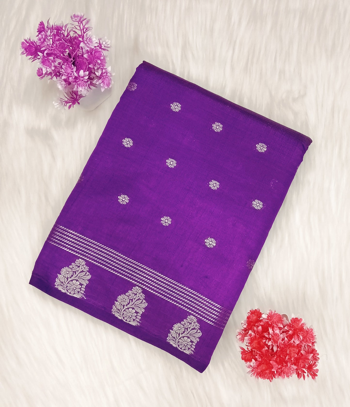 Krishya Katha Butta Saree | SSKB276