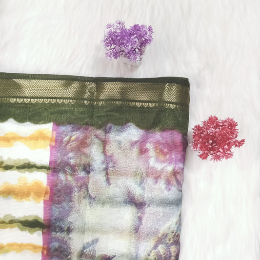 Dola Stripes Saree | SSRS279