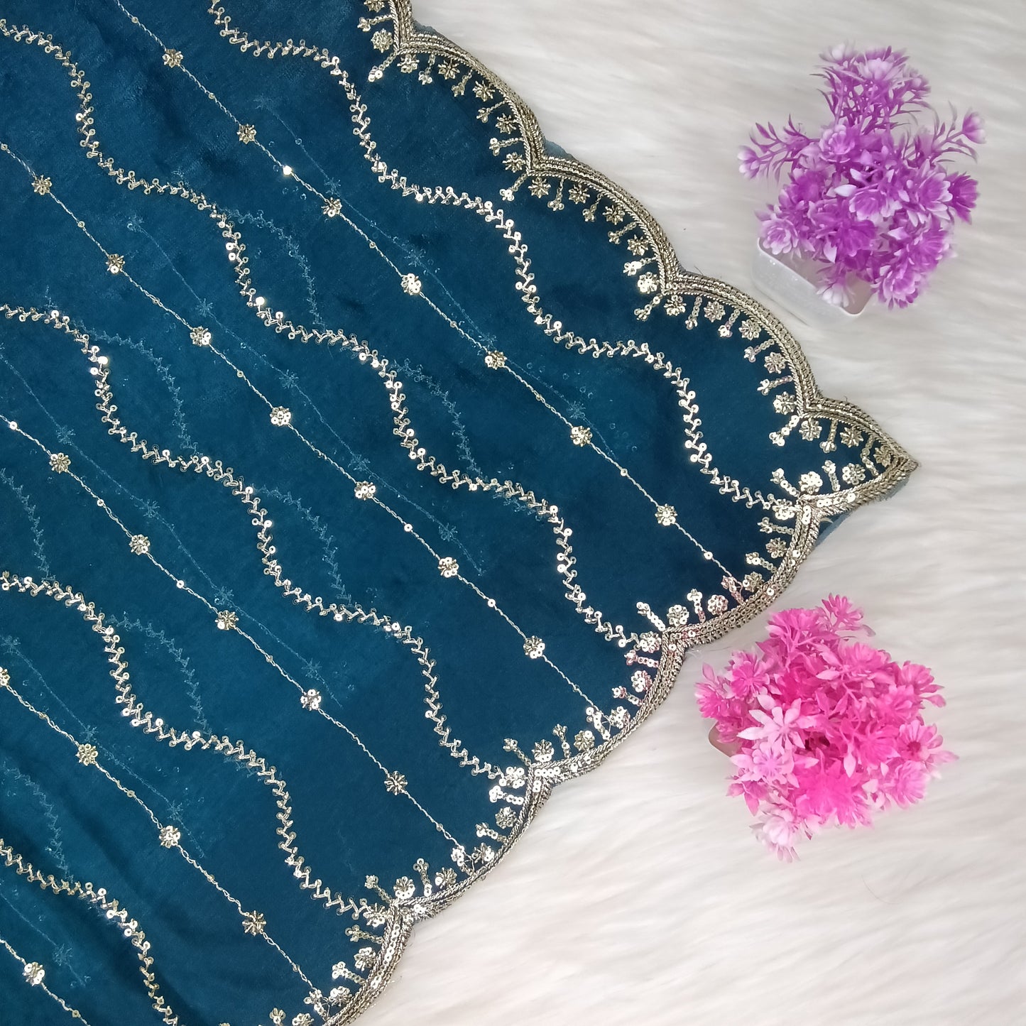 Designer Space Silk Saree | SSDS282