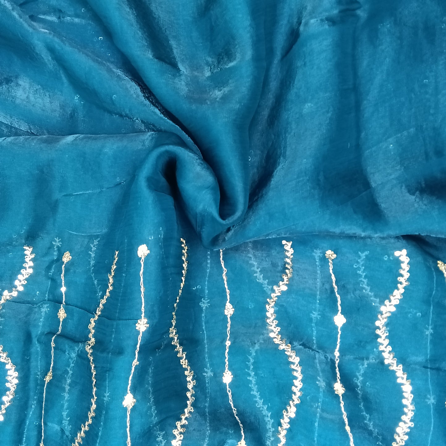 Designer Space Silk Saree | SSDS282