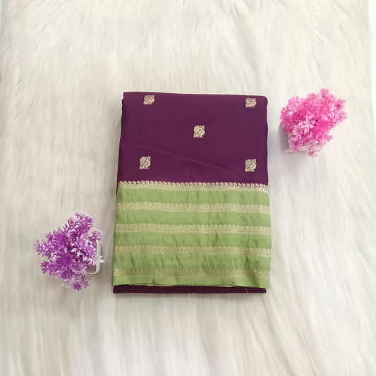 Semi Kanchi Silk Saree | SSKS321