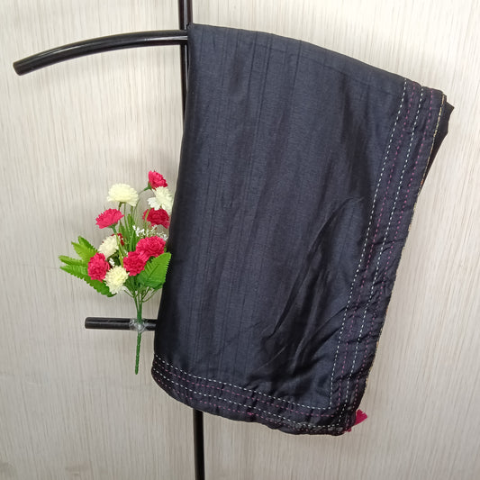 Chandralekha Black Saree | SSCS324
