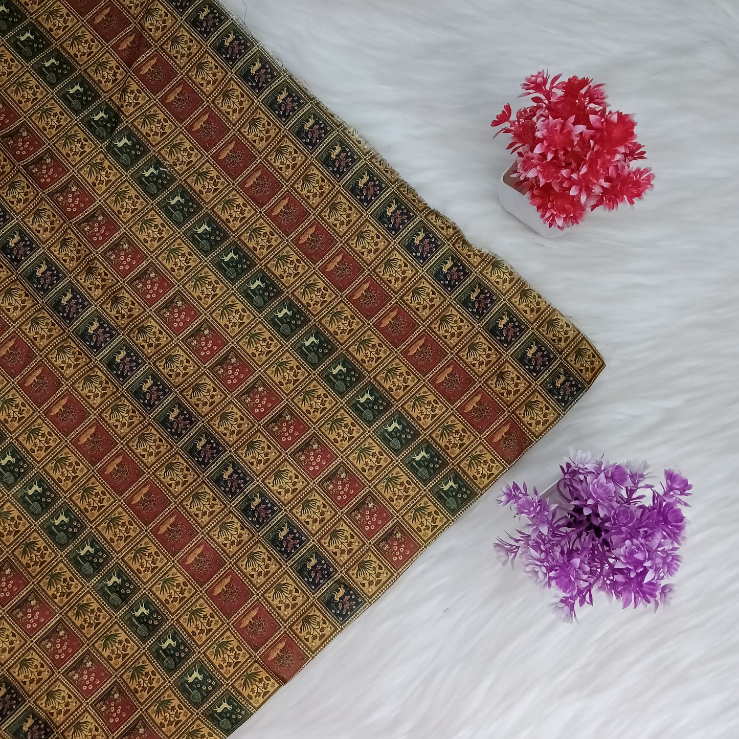 Chandralekha Red Saree | SSCS324