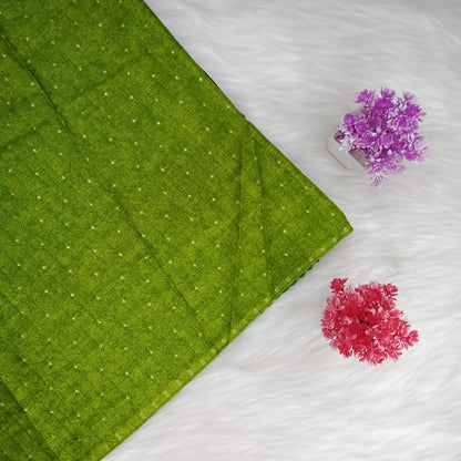 Ajrakh Style Elephant Print Saree | SSEP331