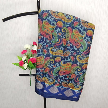 Kalamkari Printed Saree | SSKP356