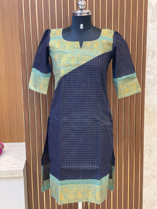 Kurti Tradition Look Madura Cotton Top SSKM256